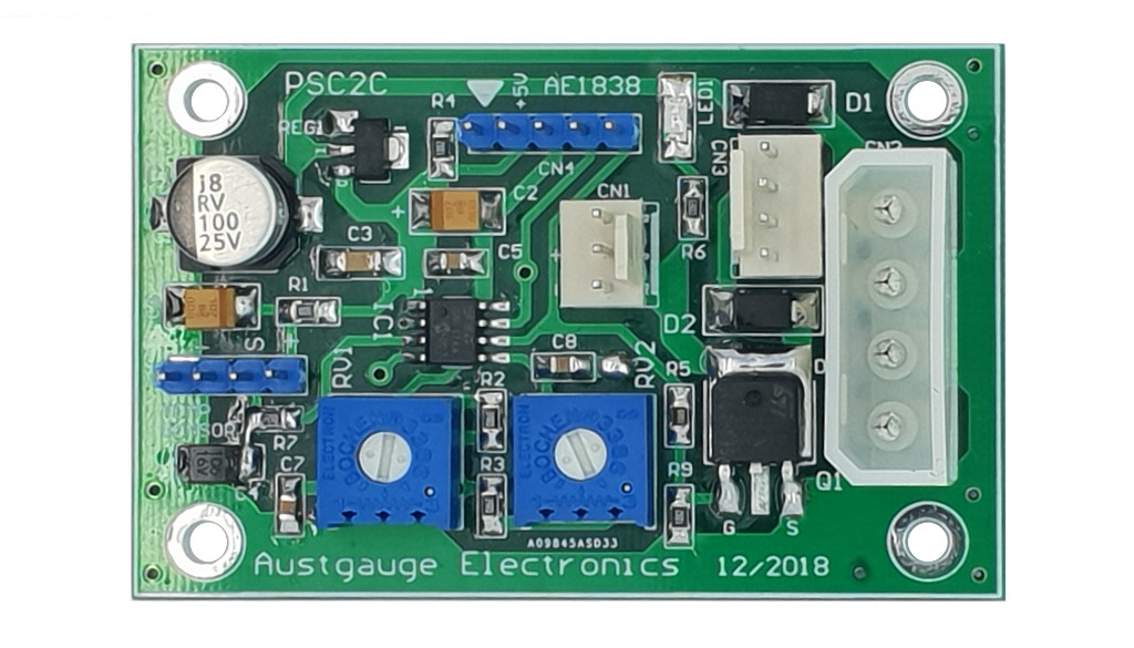 PSC2C Temperature Controlled PWM Computer Fan Controller